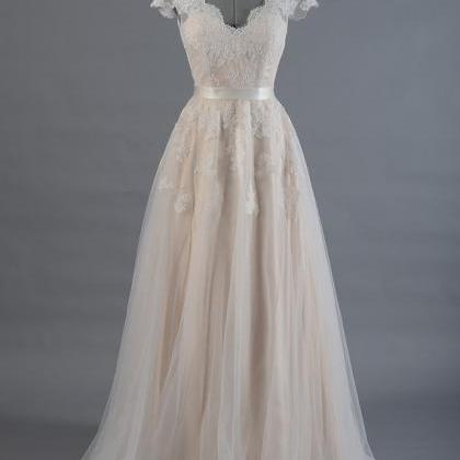 Lace wedding dress, wedding dress, ..