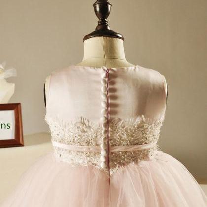 The New Pink Princess Dress Childre..