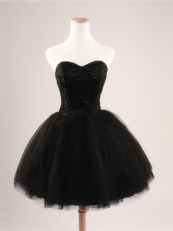 short black tutu dress