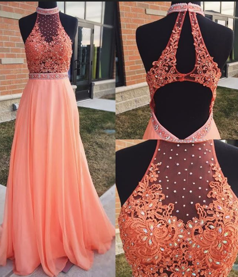 sexy coral dresses