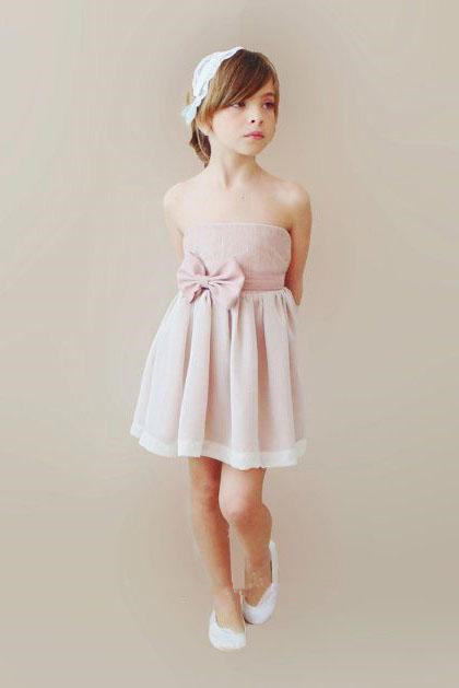 flowing flower girl dresses