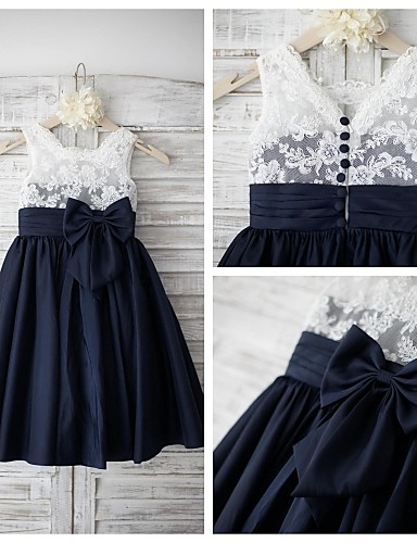 flower girl dresses midnight blue