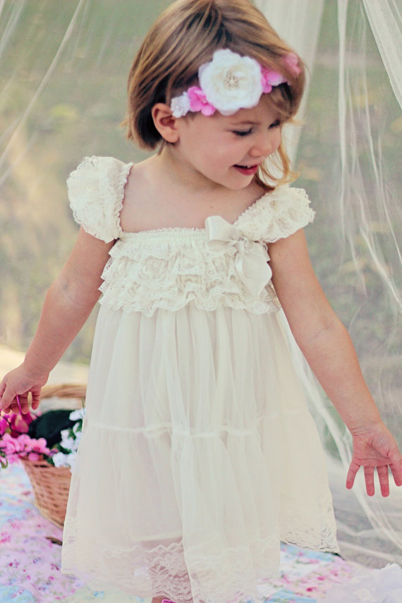 flower girl romper