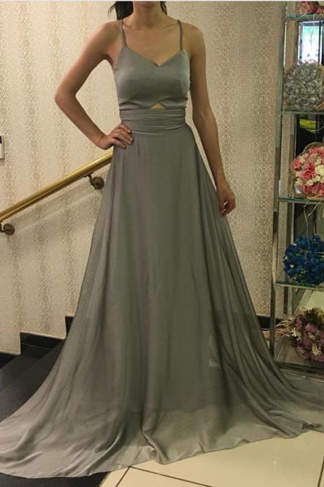 Evening Dress Store-Silver Prom Dresses,Open Back Evening Gowns,Long Prom Gowns